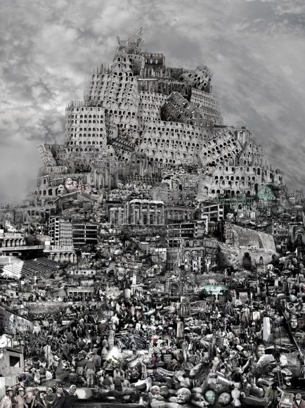 The tower of Babel: Destruction